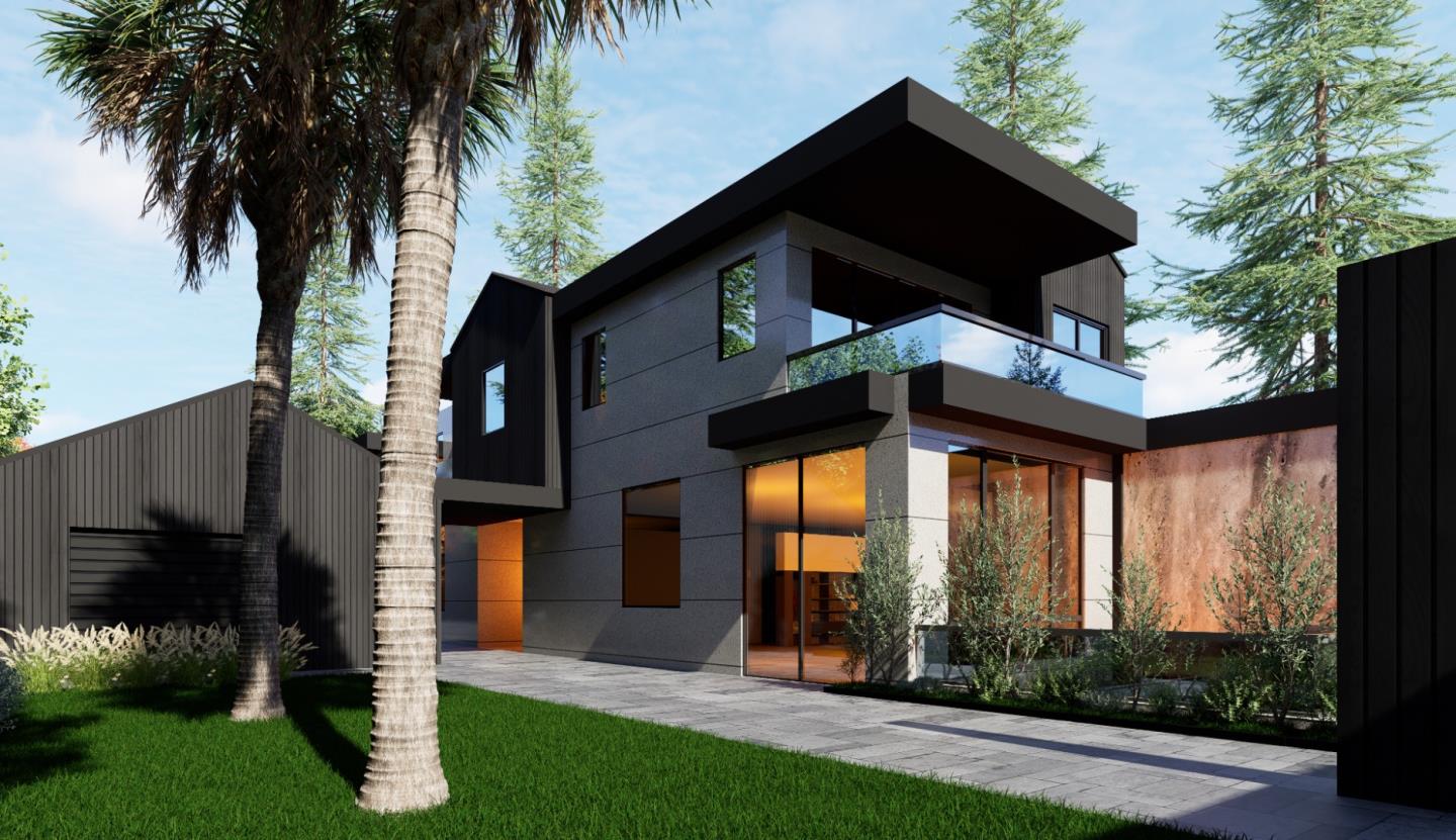 123 Stockbridge Avenue Atherton, CA 94027 - Photo 6 of 22 a front view of a house with a yard