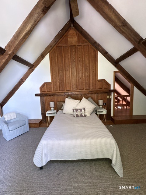 40 Looking Glass Hill Road Litchfield, CT 06750 - Photo 23 of 33 a bed sitting in a room next to a window