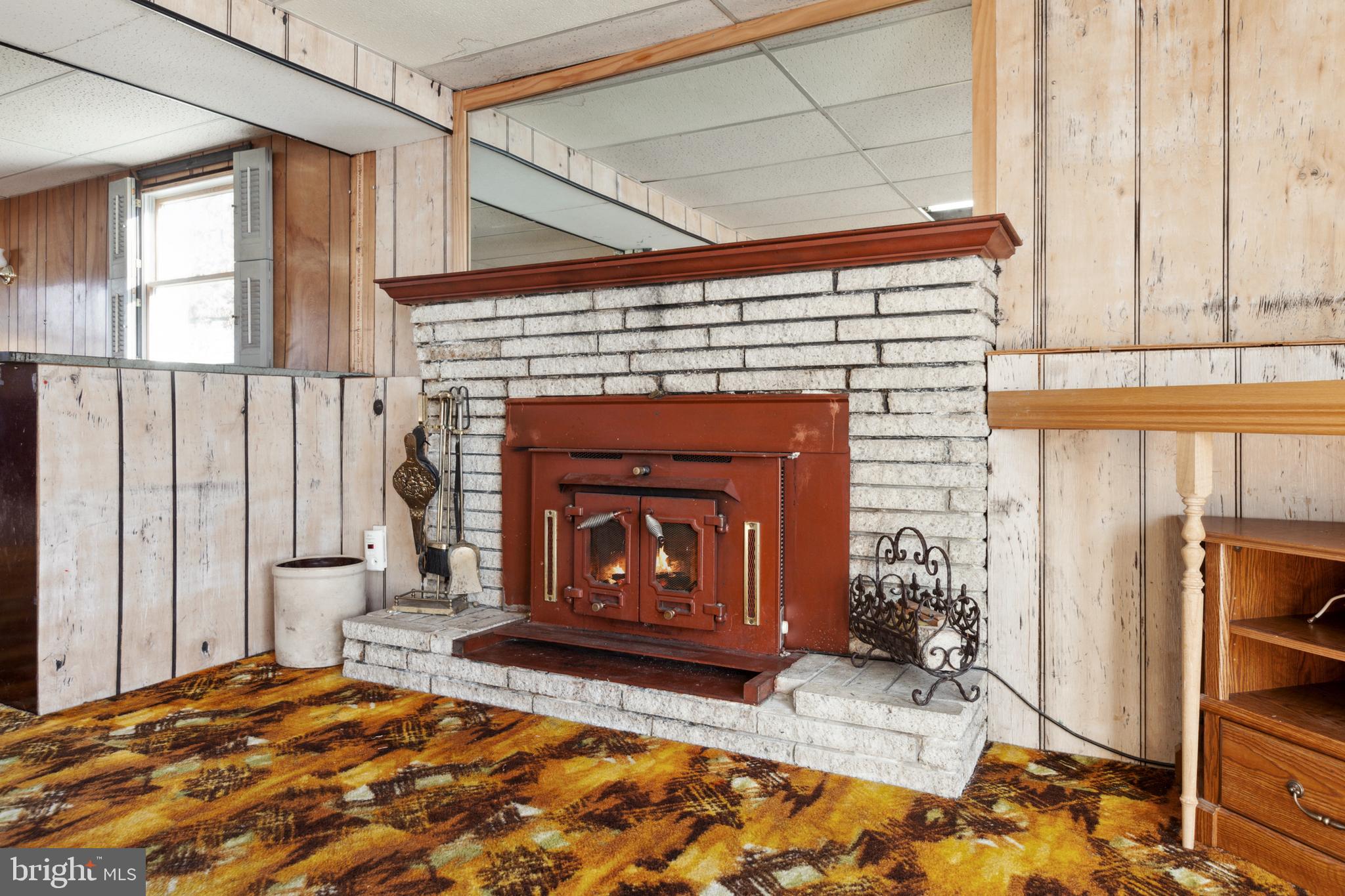 2446 Lodge Farm Road Sparrows Point, MD 21219 - Photo 23 of 52 Wood Burning Fireplace