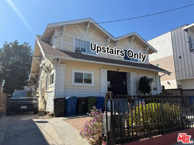 a front view of a building