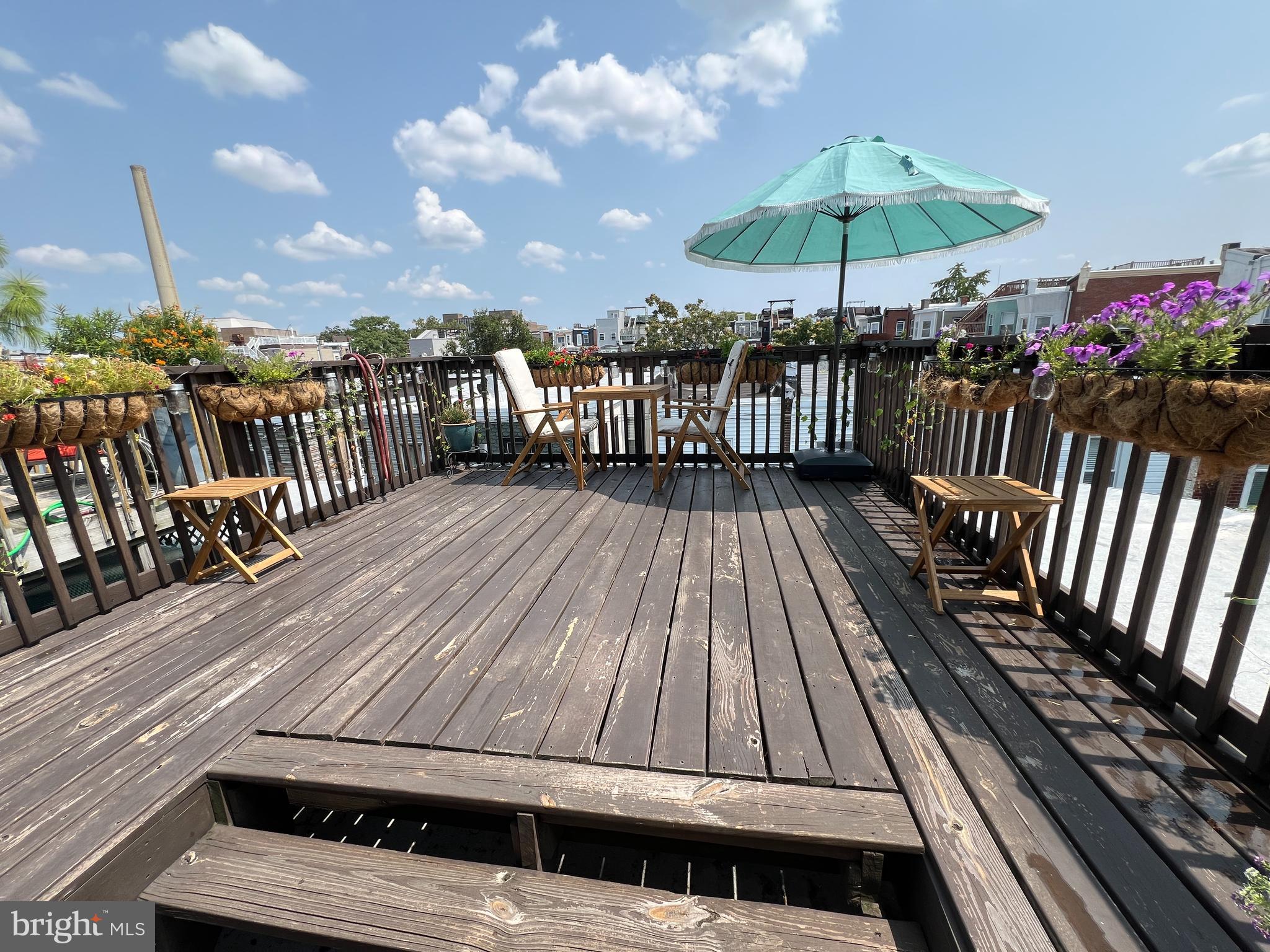 855 North 24th Street Philadelphia, PA 19130 - Photo 29 of 35 a view of a balcony with wooden floor