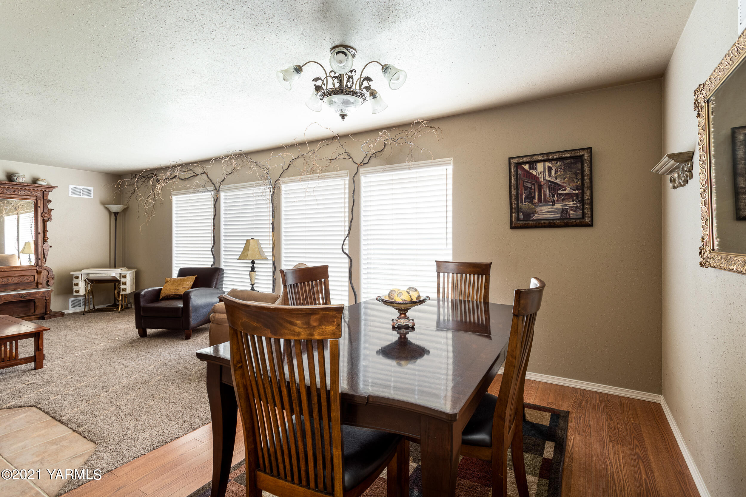 550 McPhee Road Naches, WA 98937 - Photo 8 of 28 a view of a dining room with furniture window and outside view