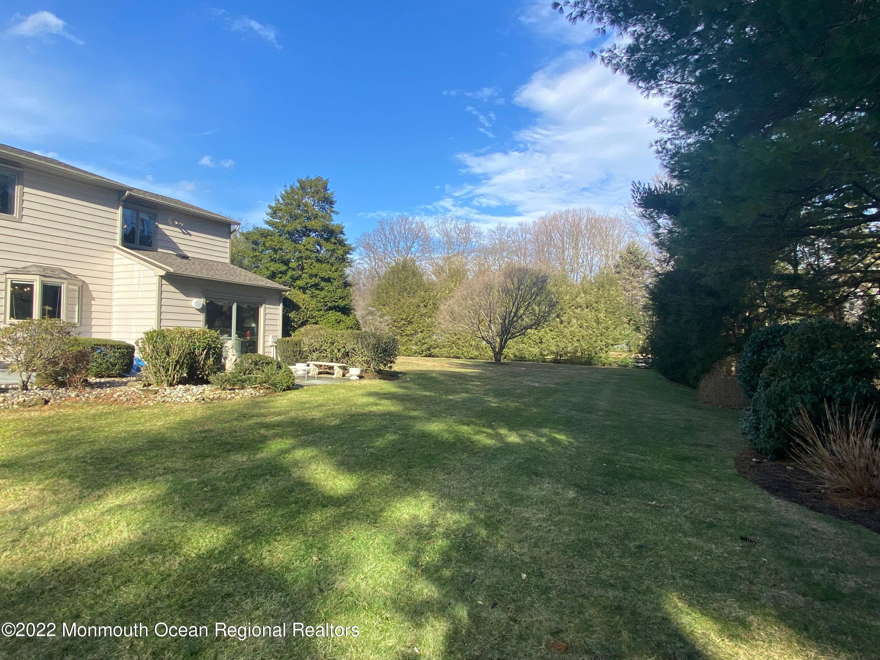 2 Woods End Road Rumson, NJ 07760 - Photo 30 of 35 a view of backyard of house with green space