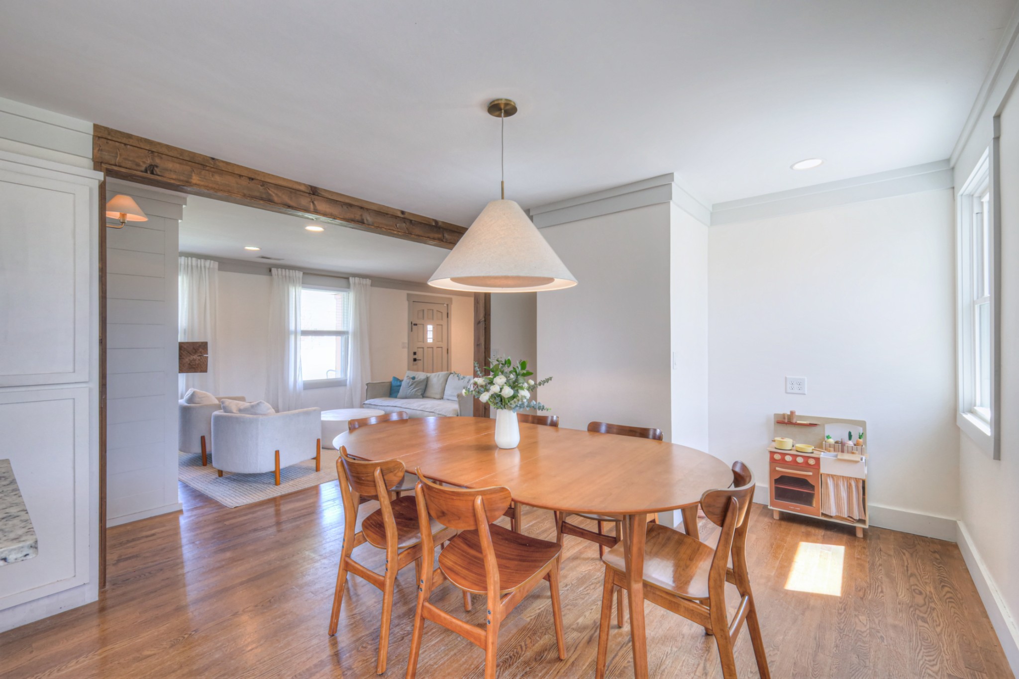 691 Harding Place Nashville, TN 37211 - Photo 23 of 54 a dining room with furniture window and wooden floor