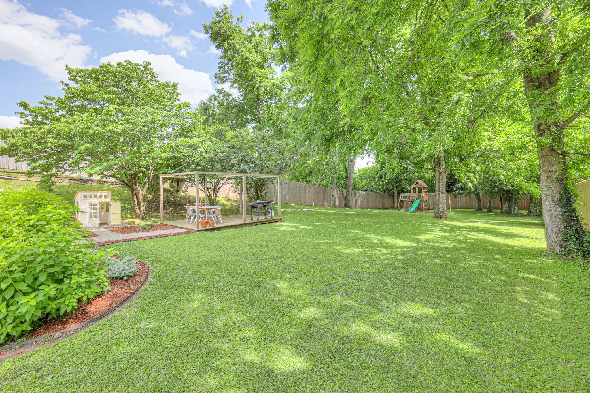 691 Harding Place Nashville, TN 37211 - Photo 39 of 54 a view of a house with a big yard