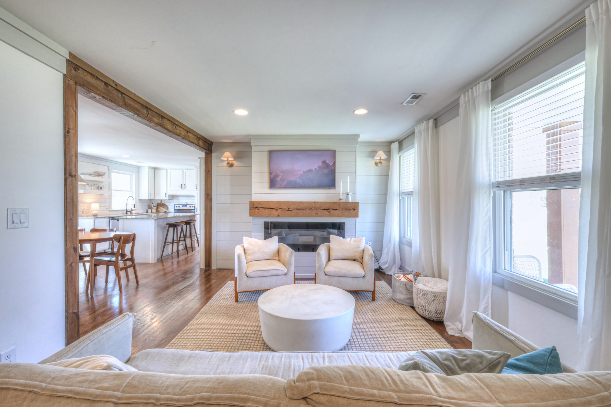 691 Harding Place Nashville, TN 37211 - Photo 6 of 54 a living room with furniture and a large window