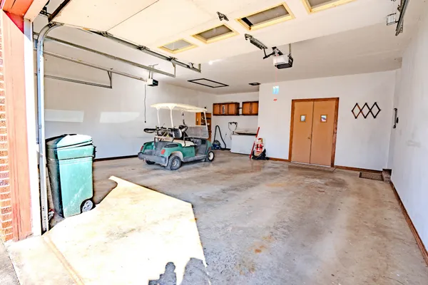 a street view covered with snow
