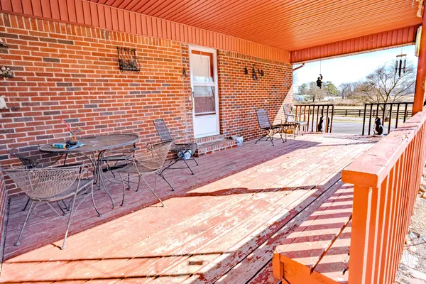 a street view covered with snow