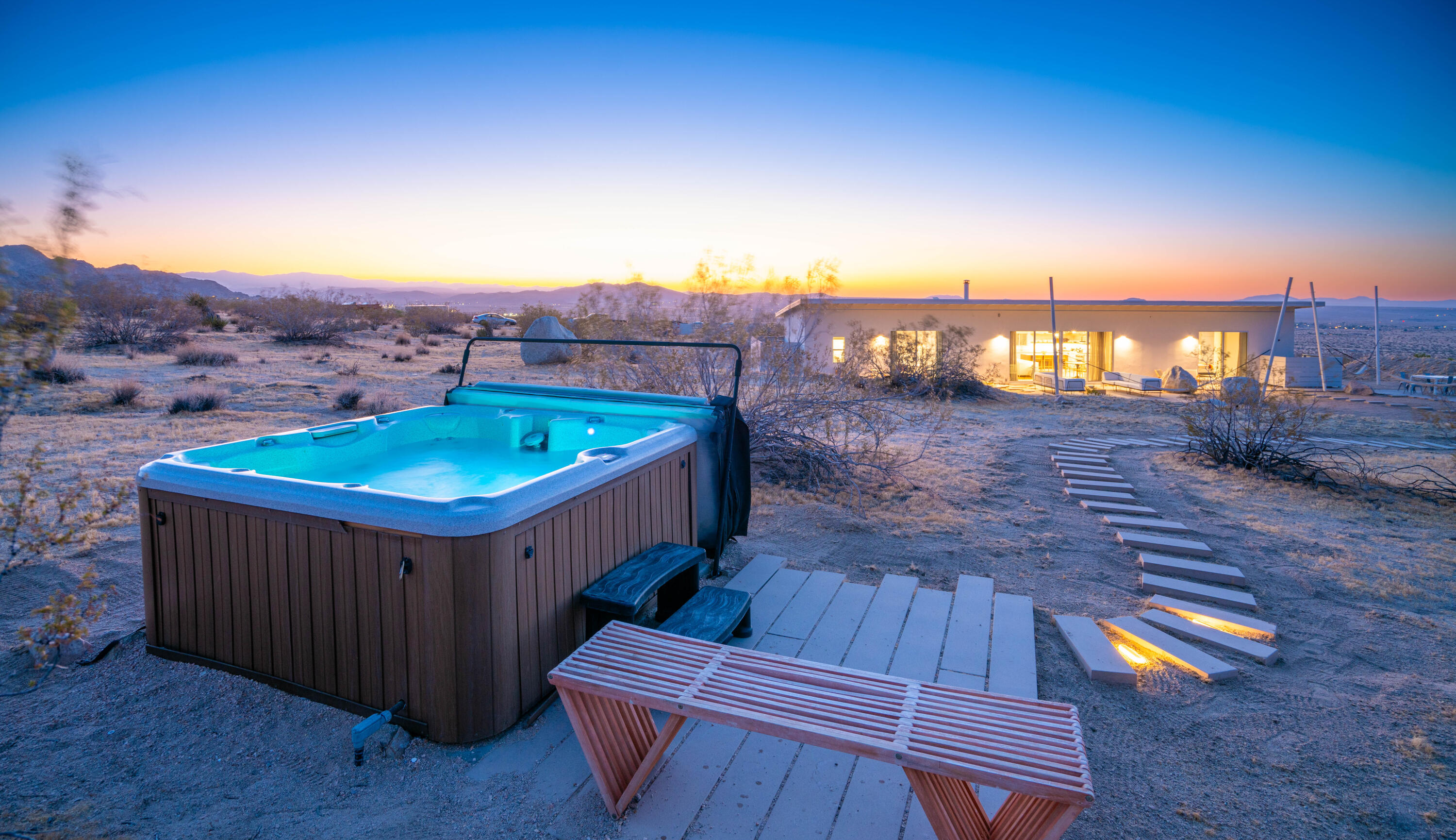 7245 Sun View Road Twentynine Palms, CA 92277 - Photo 13 of 56 7245 Sun View Twilight-14