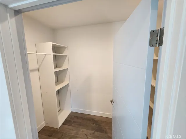 a view of walk in closet