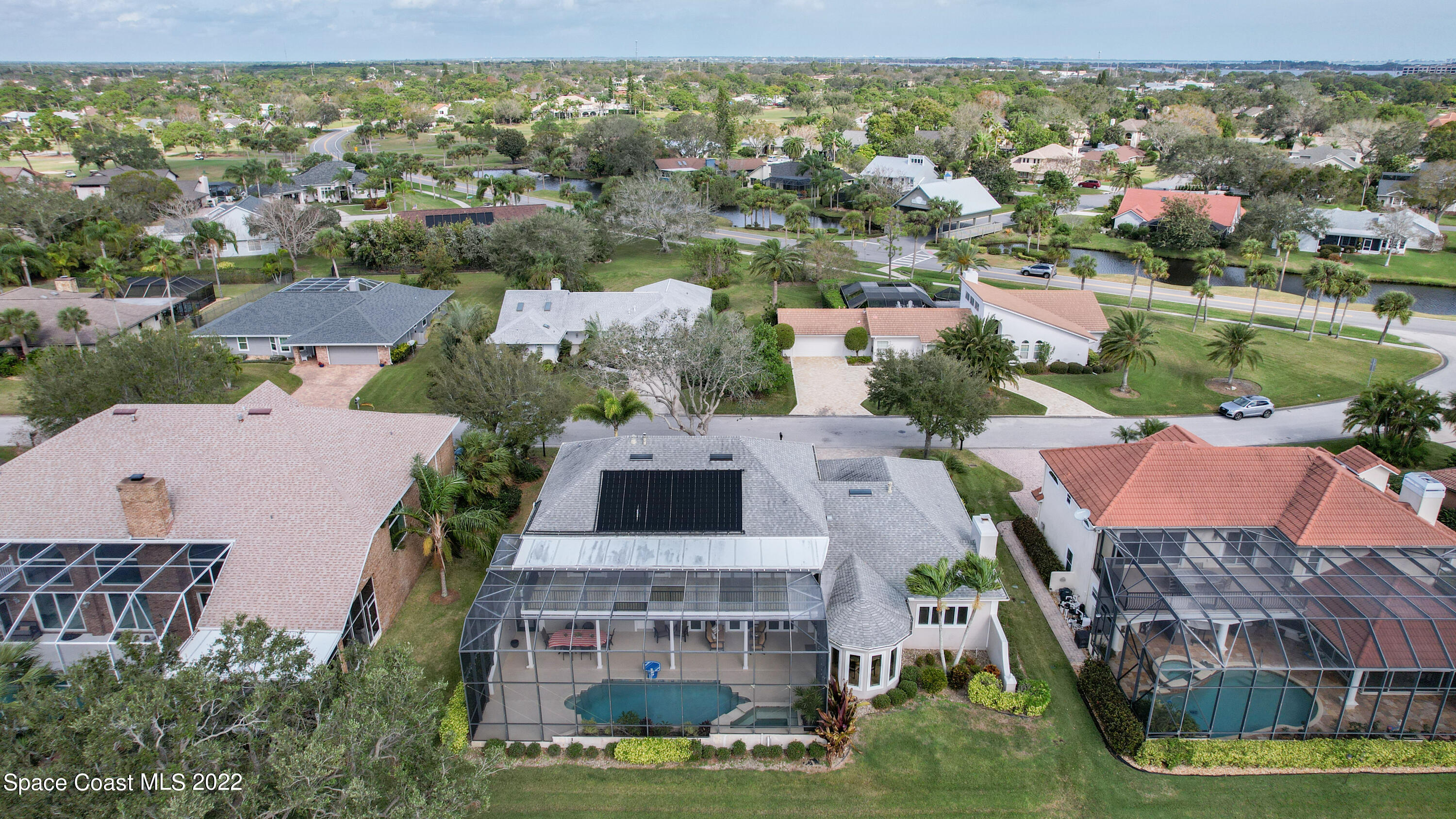 870 Kerry Downs Circle Melbourne, FL 32940 - Photo 41 of 41 an aerial view of multiple house