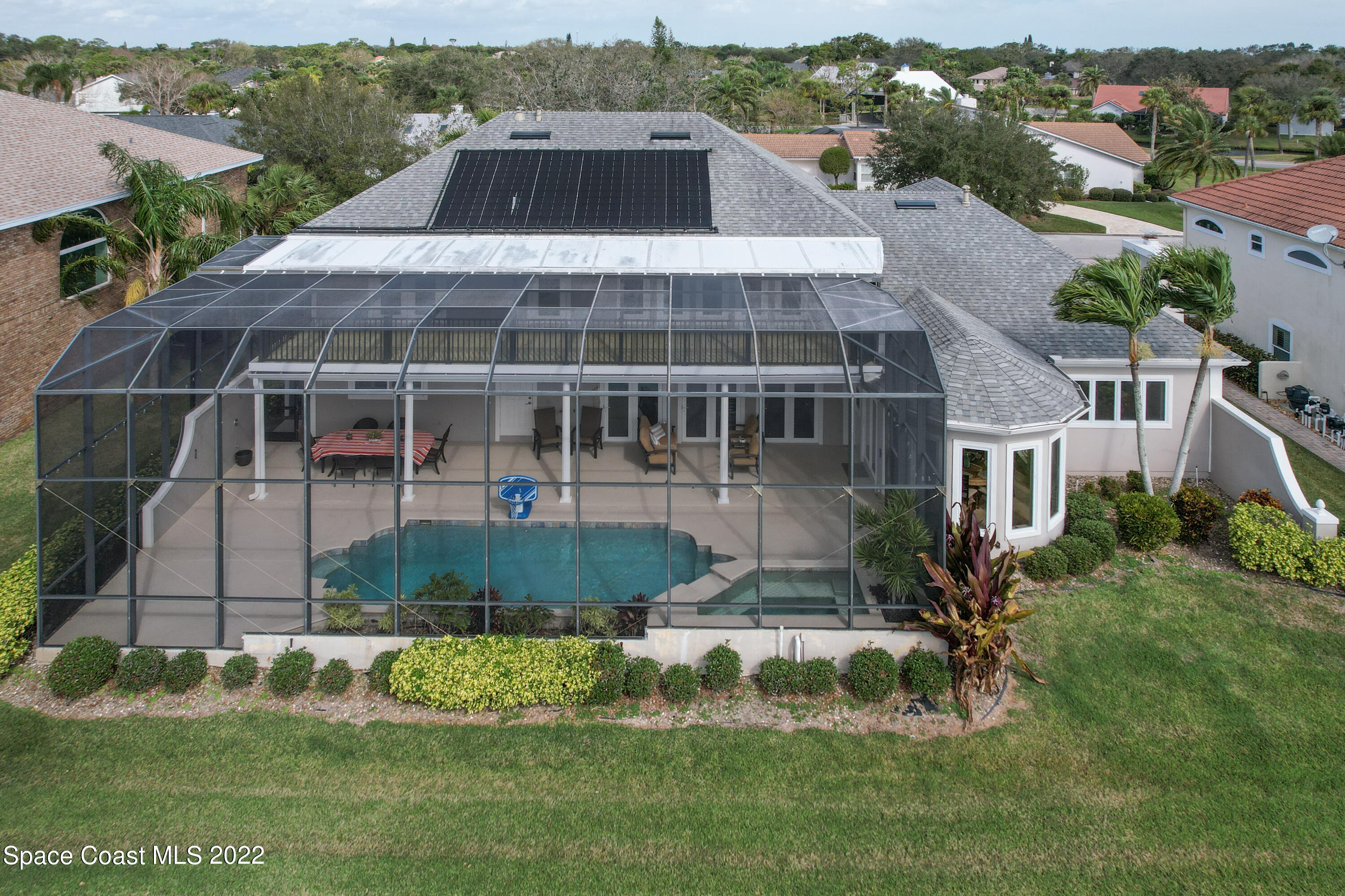 870 Kerry Downs Circle Melbourne, FL 32940 - Photo 6 of 41 an aerial view of a house