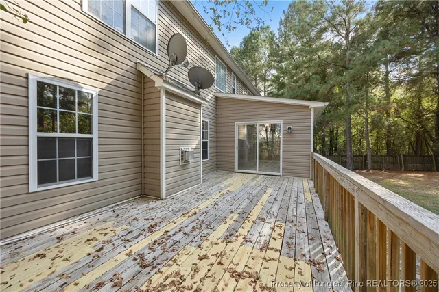 a view of a house with a balcony