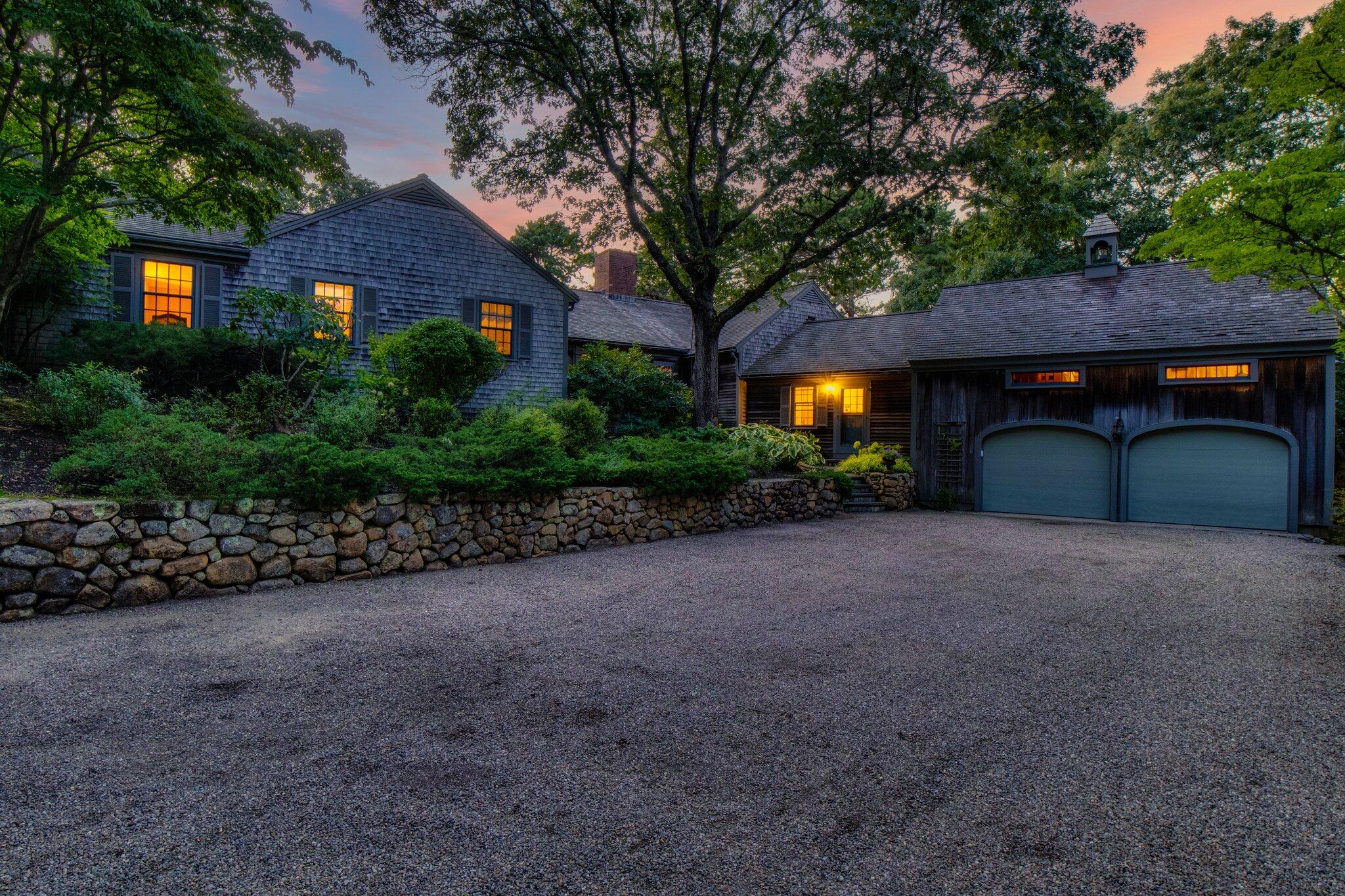 200 North Bay Road Osterville, MA 02655 - Photo 7 of 20 a house view with a garden space