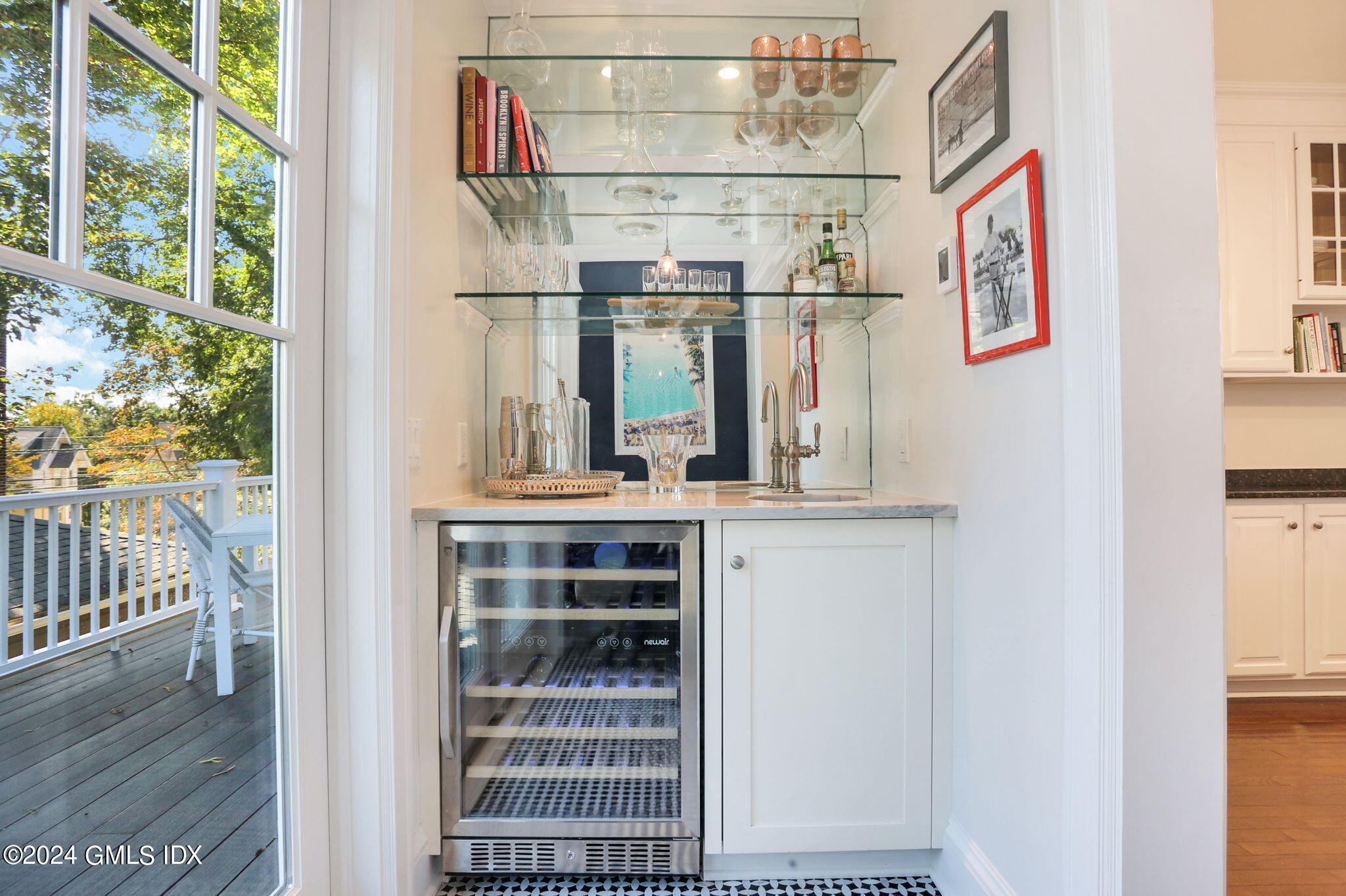 53 Ridge Street Greenwich, CT 06830 - Photo 16 of 26 a view of entryway and hall with wooden floor