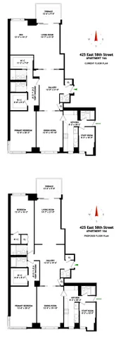 $2,200,000 | 425 East 58th Street, Unit 16A | Sutton Place