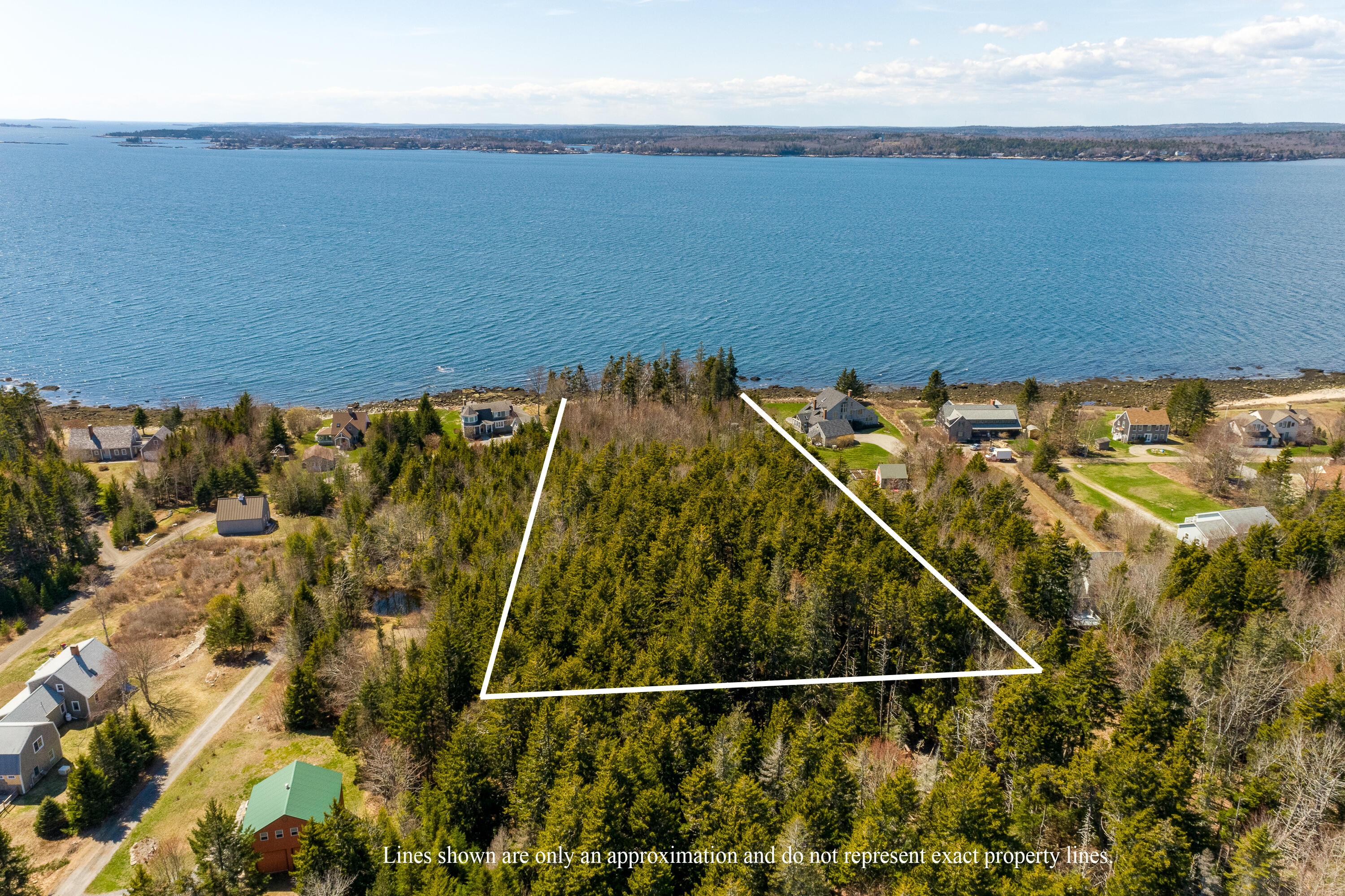 0 Bay Pines New Harbor, ME 04554 - Photo 3 of 14 Property lines