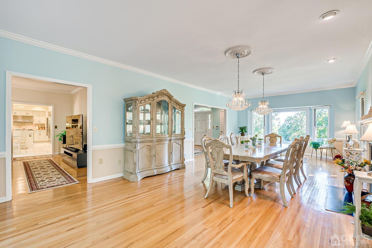 39 Martinsville Road Bernards, NJ 07920 - Photo 12 of 65 a view of a dining room with furniture window and wooden floor