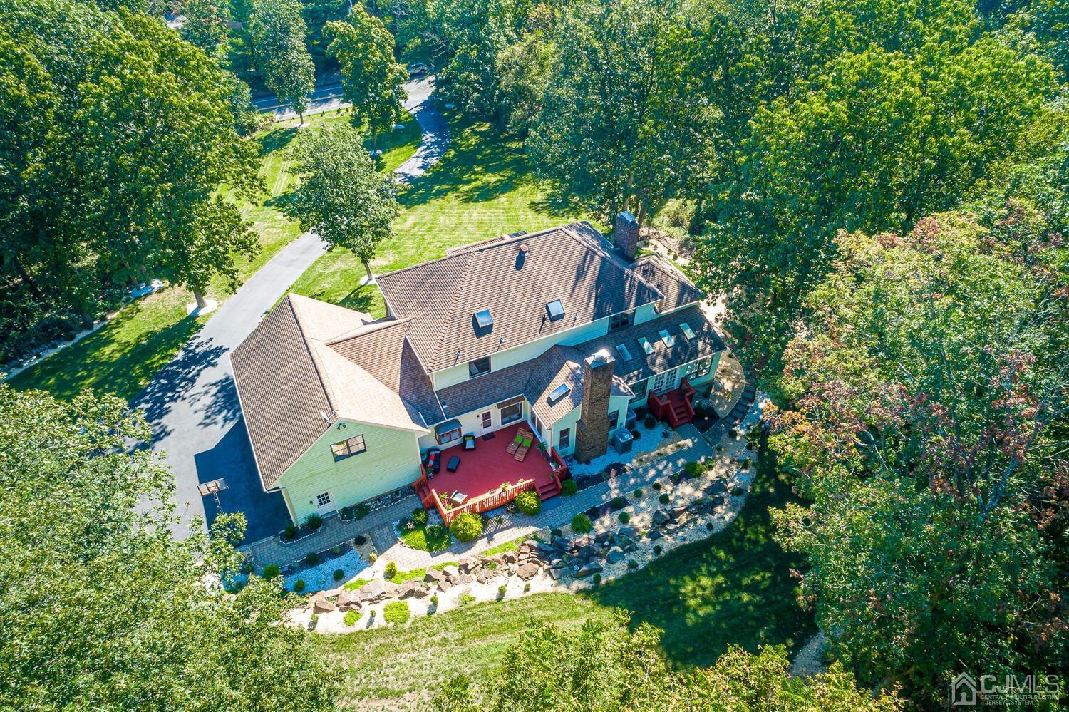 39 Martinsville Road Bernards, NJ 07920 - Photo 3 of 65 an aerial view of a house with a yard