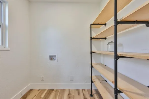 a view of a small space