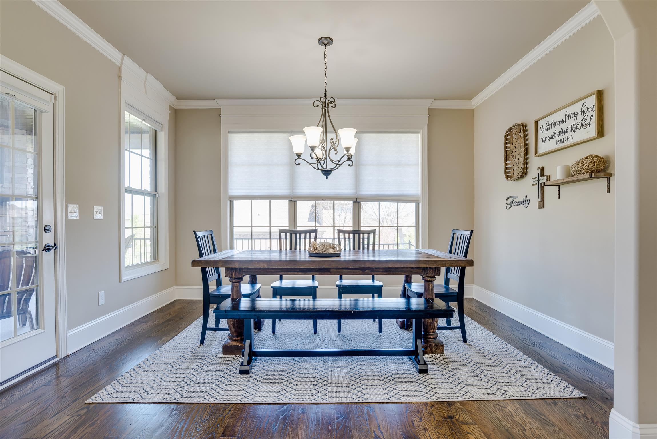 2072 Autumn Ridge Way Spring Hill, TN 37174 - Photo 12 of 30 Eat-In area - access to covered back porch w/ outdoor fireplace!