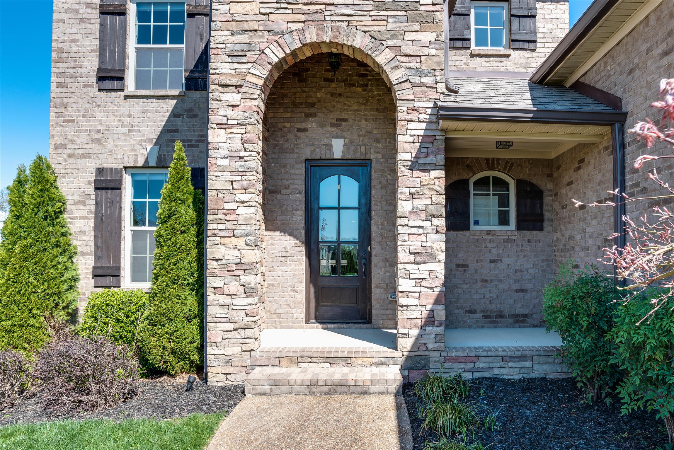 2072 Autumn Ridge Way Spring Hill, TN 37174 - Photo 4 of 30 Covered Front Porch | Stone Archway