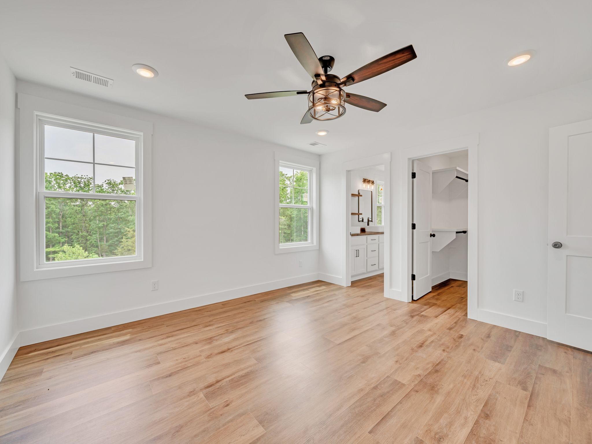 5800 Sanders Road Lyles, TN 37098 - Photo 23 of 28 a view of an empty room with wooden floor and a window