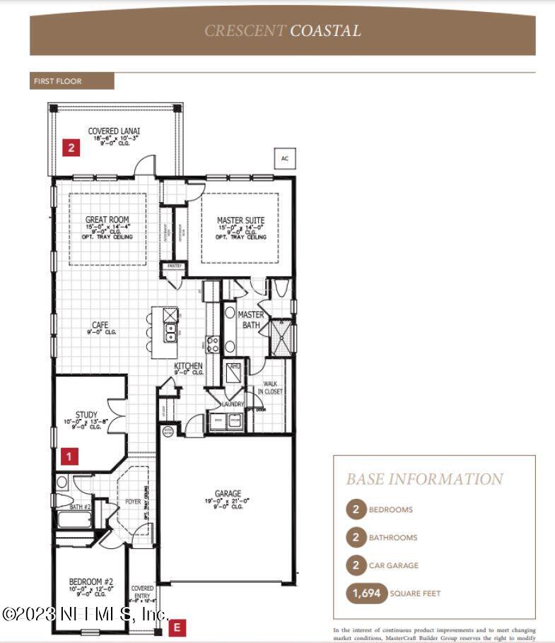 878 East Watson Road St. Augustine, FL 32086 - Photo 44 of 44 Floor Plan