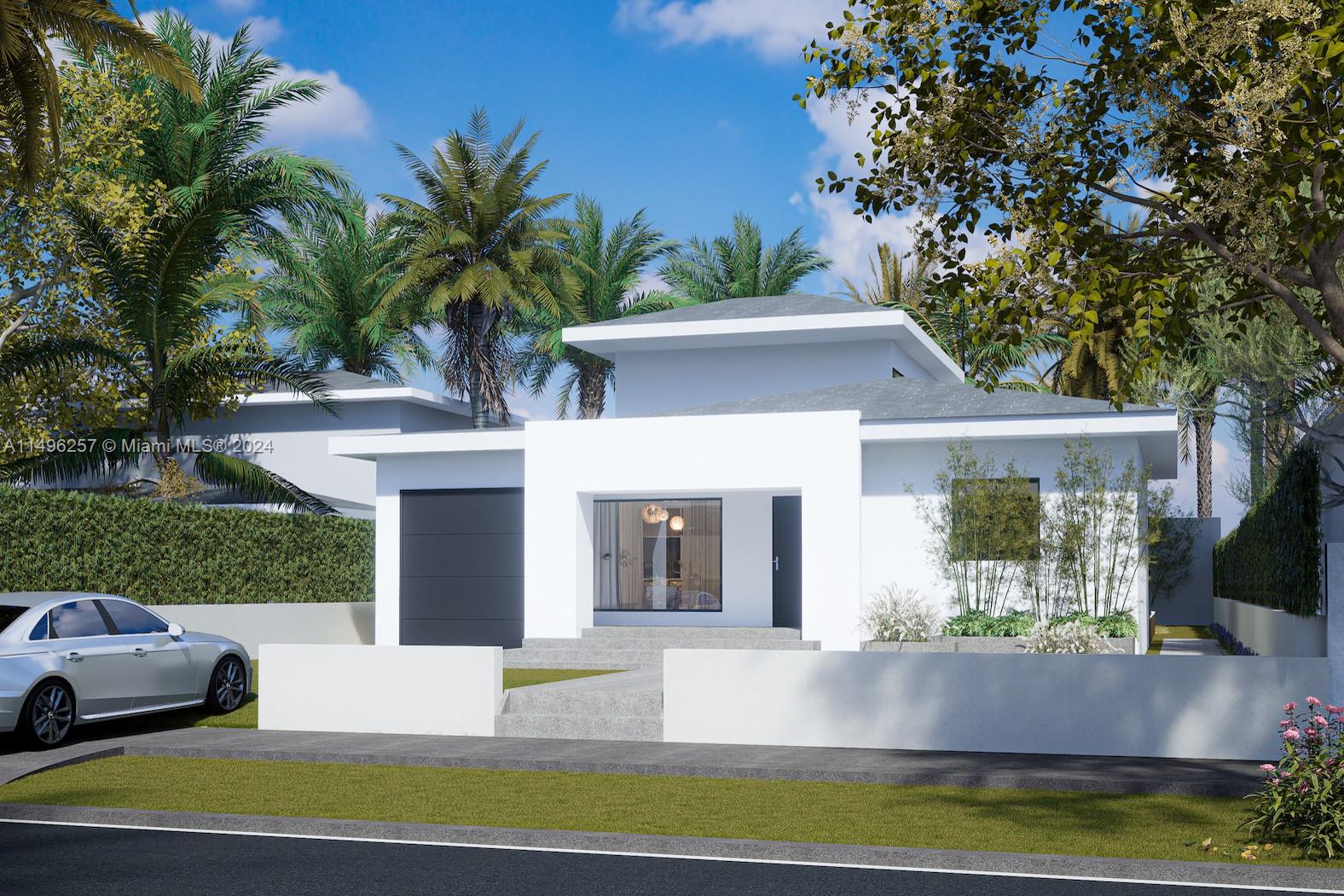 311 Southwest 21st Road Miami, FL 33129 - Photo 11 of 11 a view of house with outdoor space and swimming pool