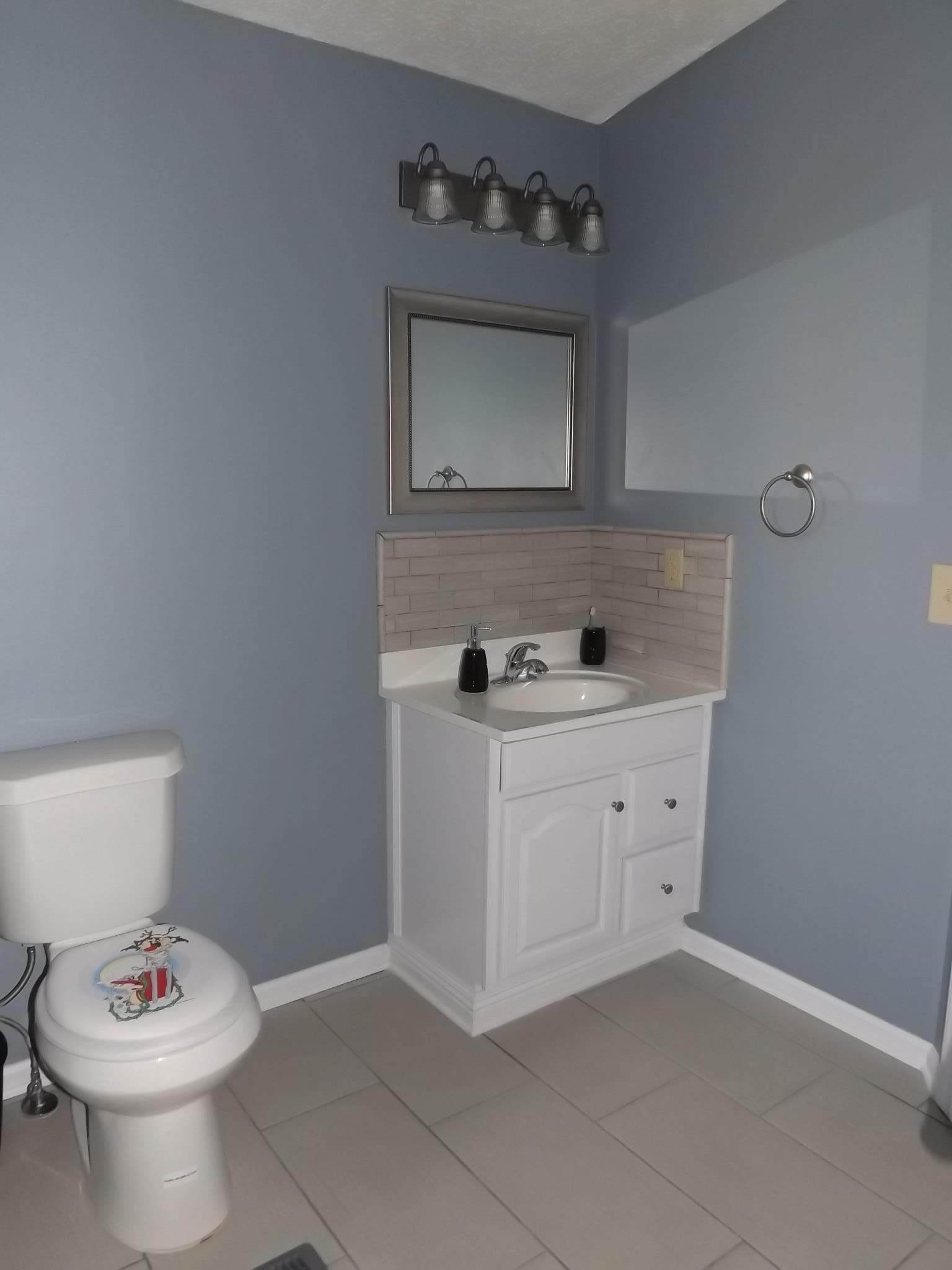 614 Ferrells Loop Road Beechgrove, TN 37018 - Photo 17 of 28 a bathroom with a toilet sink and mirror