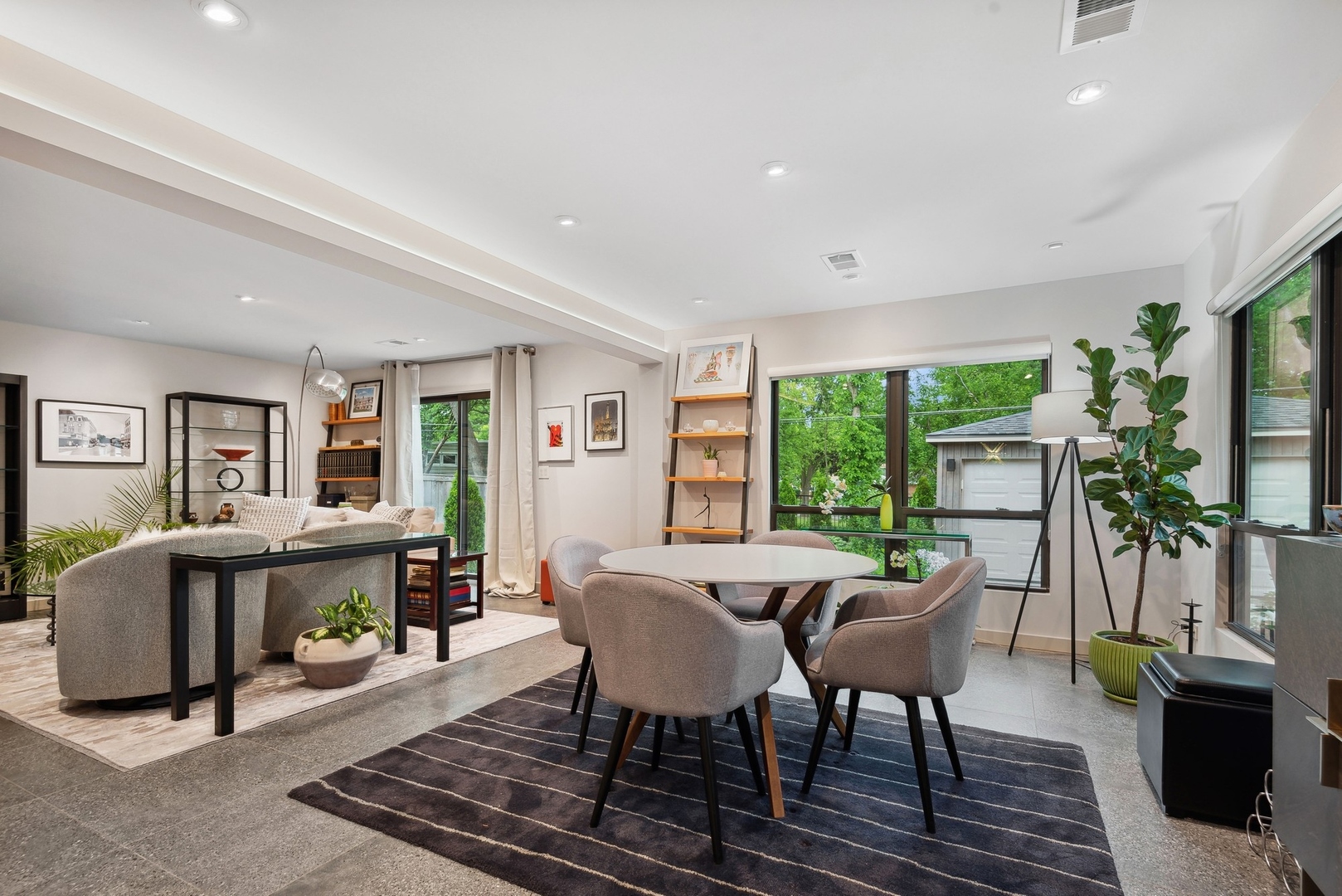1231 Ridge Road Highland Park, IL 60035 - Photo 9 of 30 a dining room with furniture window and wooden floor