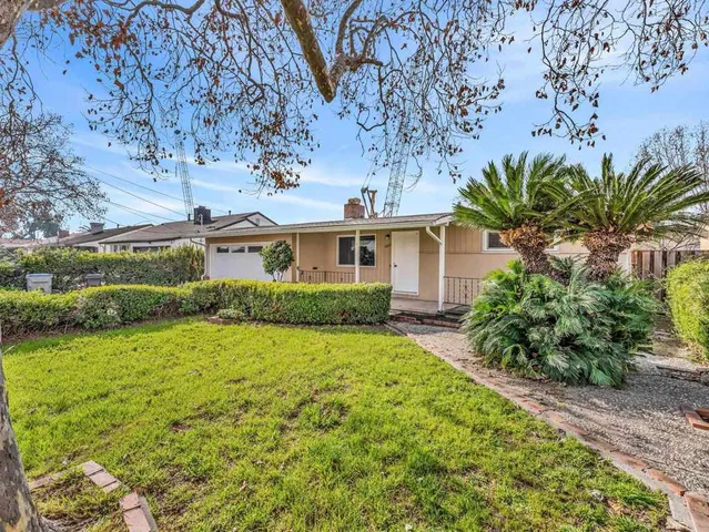 front view of house with a yard