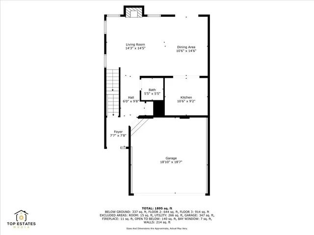 a picture of a floor plan