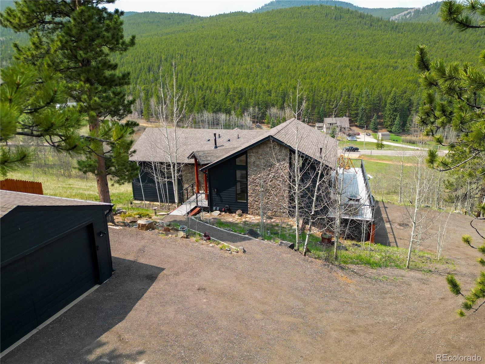 152 Bear Drive Golden, CO 80403 - Photo 3 of 40 a view of a house with a yard and sitting area