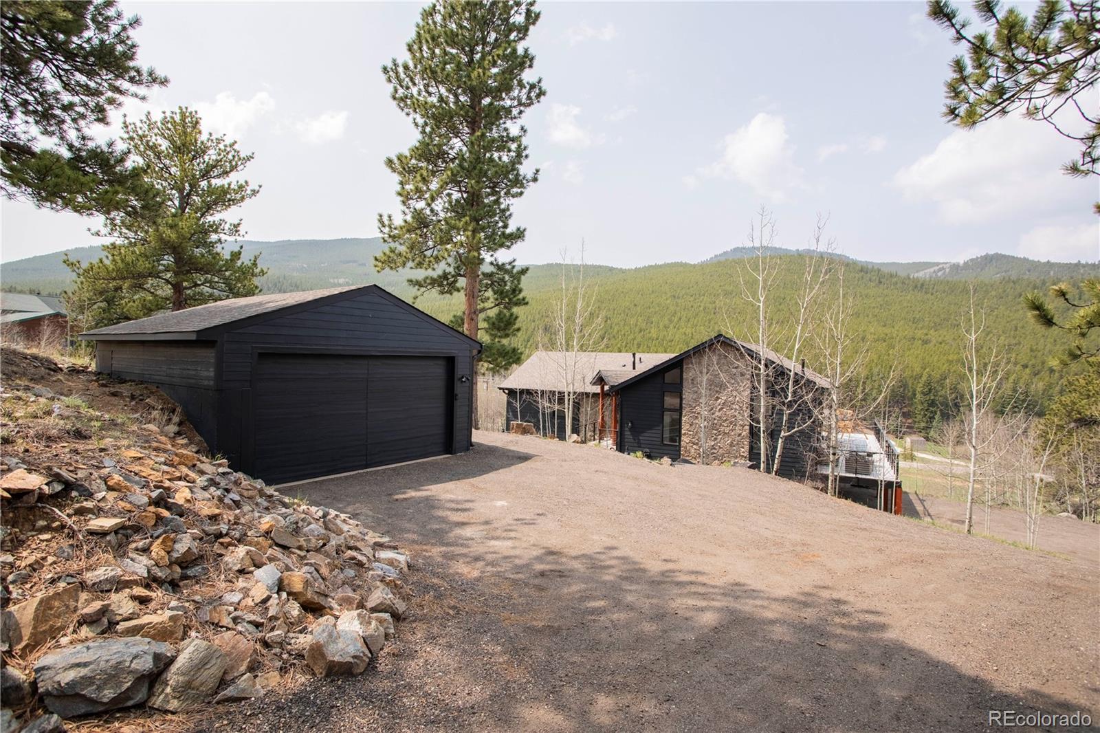 152 Bear Drive Golden, CO 80403 - Photo 31 of 40 a view of a house with a yard