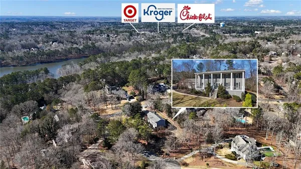 a living room with a couch and a table