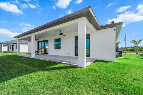 a view of a hallway with interior of the house