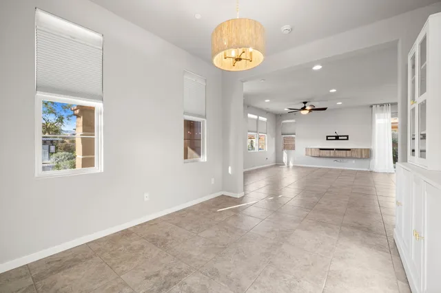 a bathroom with a double vanity sink and mirror