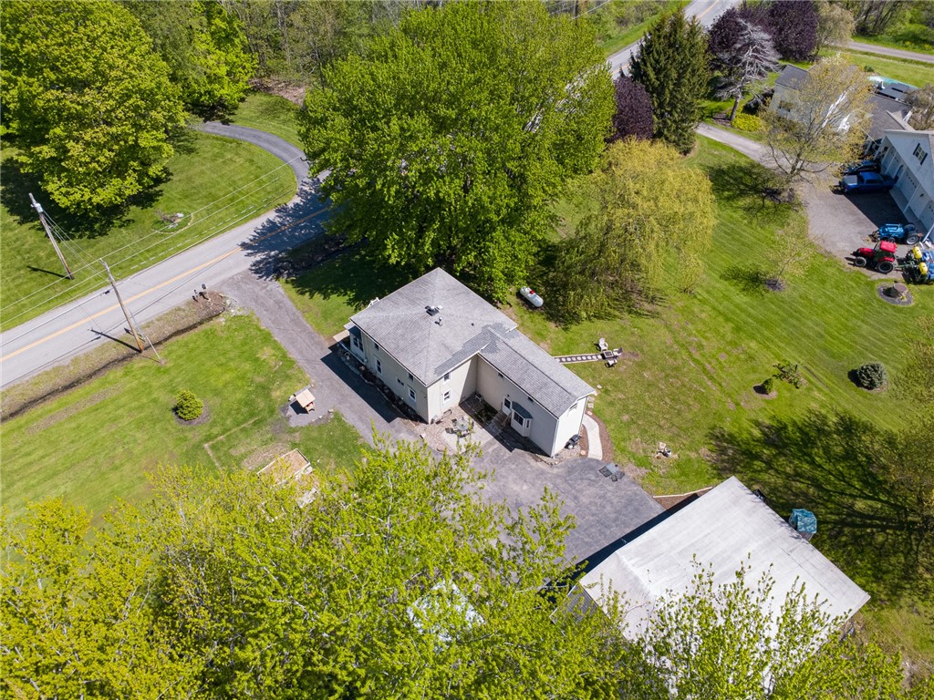 5443 Russell Road Marion, NY 14505 - Photo 38 of 48 Large rear driveway - plenty of room for parking y