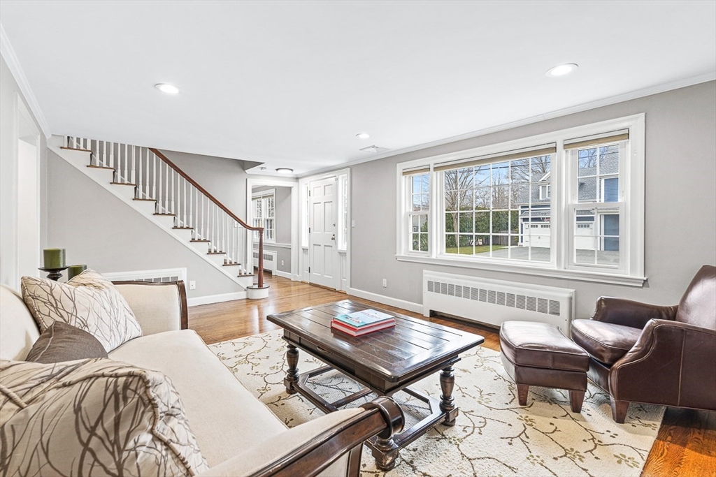 54 Homestead Park Needham, MA 02494 - Photo 11 of 26 a living room with furniture and a window