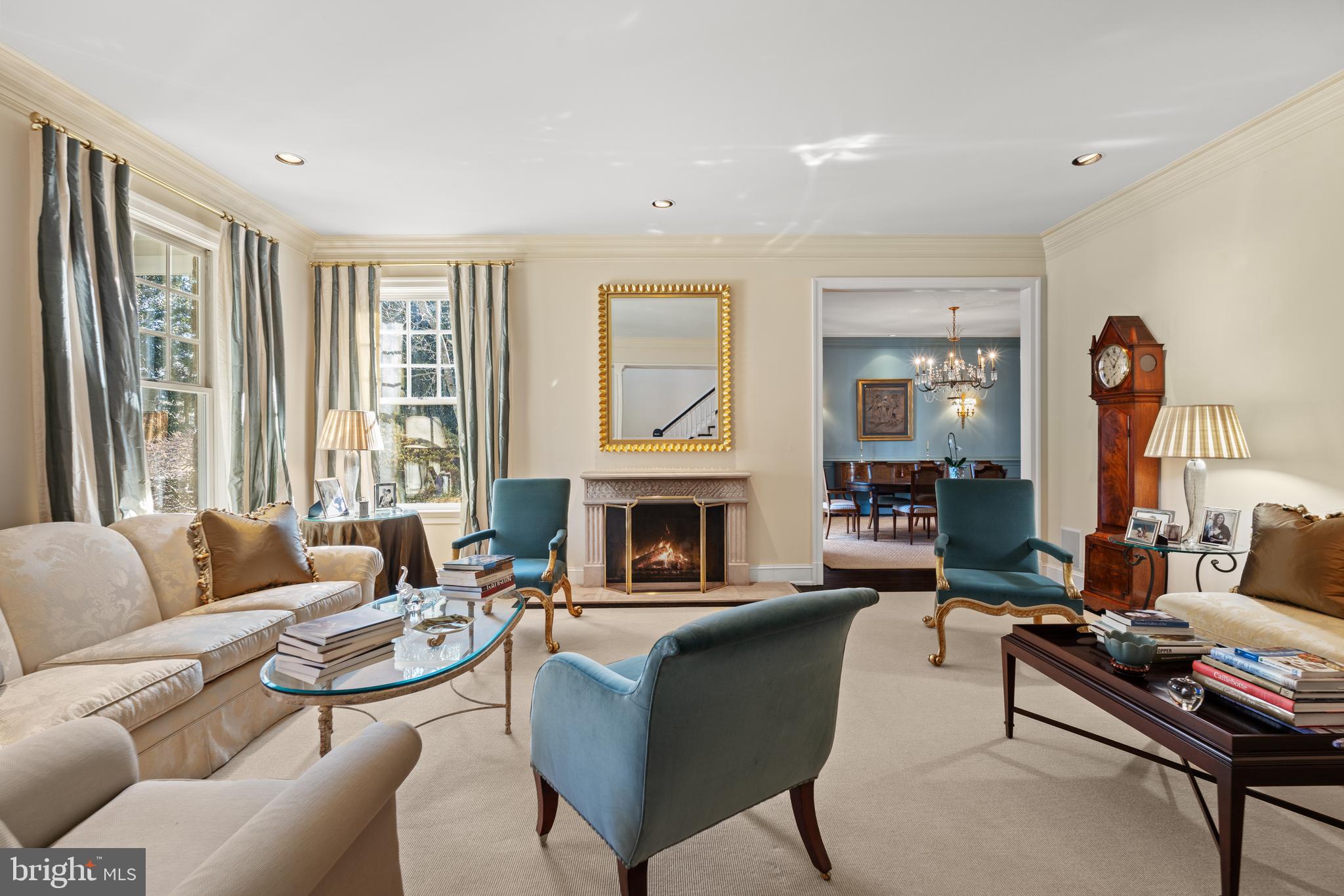 1110 Harvey Road McLean, VA 22101 - Photo 13 of 87 Gas Fireplace in Living Room