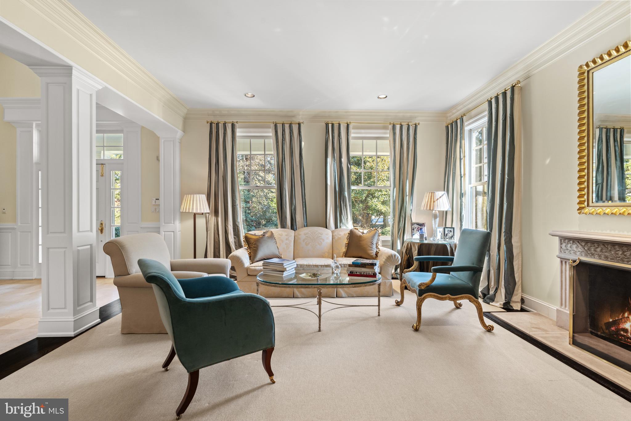 1110 Harvey Road McLean, VA 22101 - Photo 14 of 87 Plenty of Natural Light in Living Room