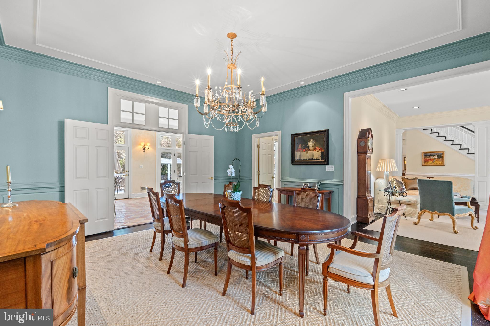 1110 Harvey Road McLean, VA 22101 - Photo 15 of 87 Dining Room off of Living Room