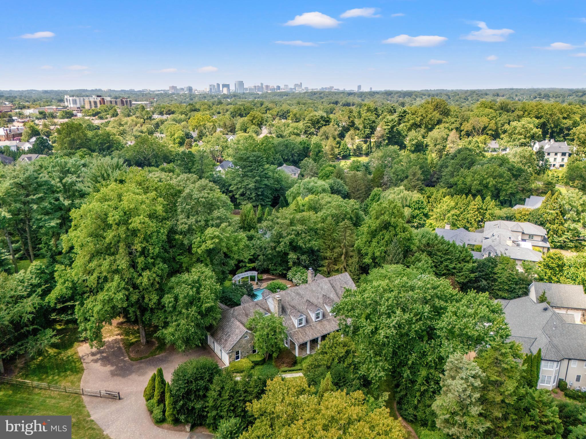 1110 Harvey Road McLean, VA 22101 - Photo 3 of 87 Aerial Shot of 1110 Harvey Road