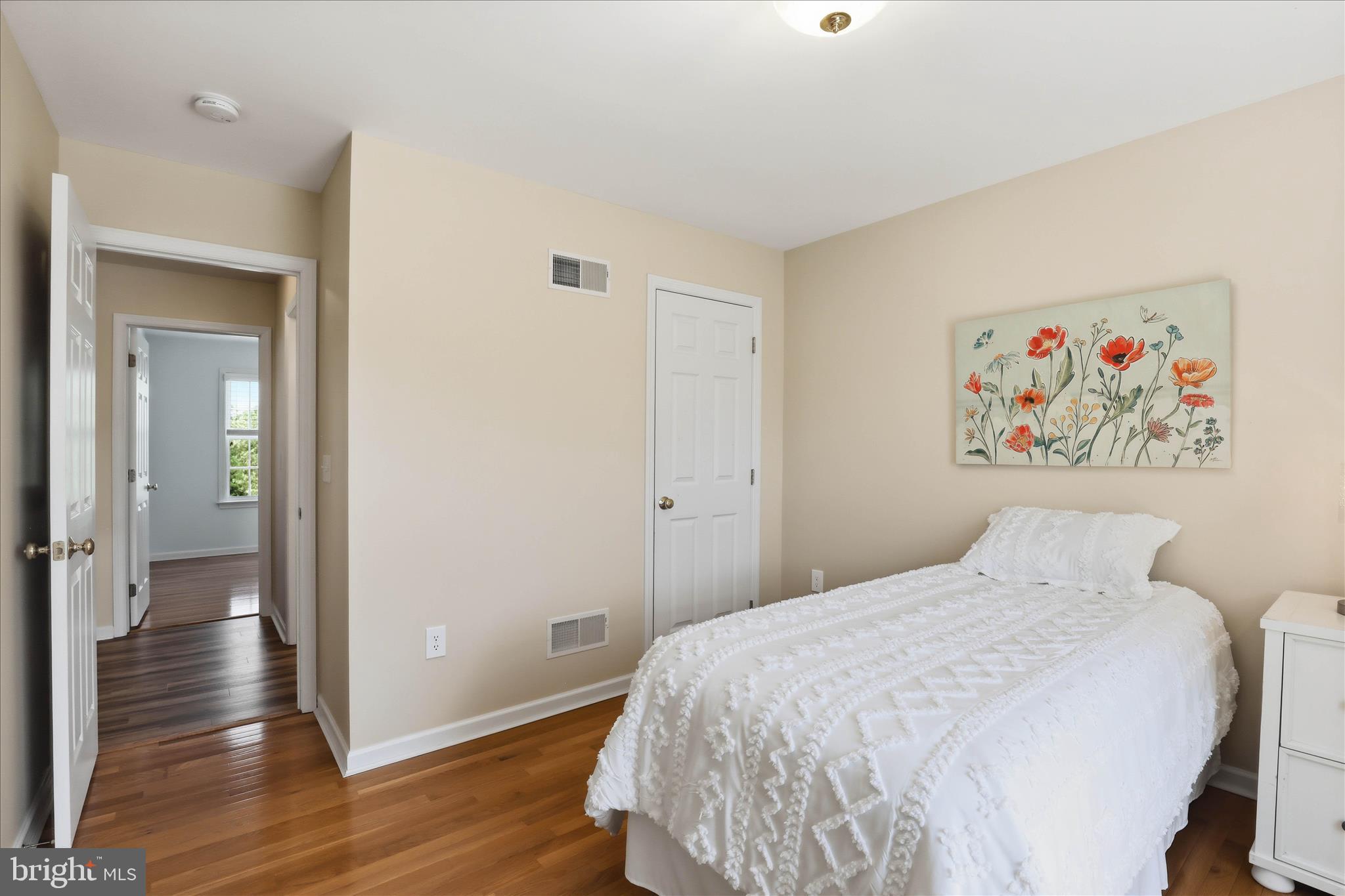 533 Thornberry Lane Lititz, PA 17543 - Photo 35 of 56 a bedroom with a bed and wooden floor