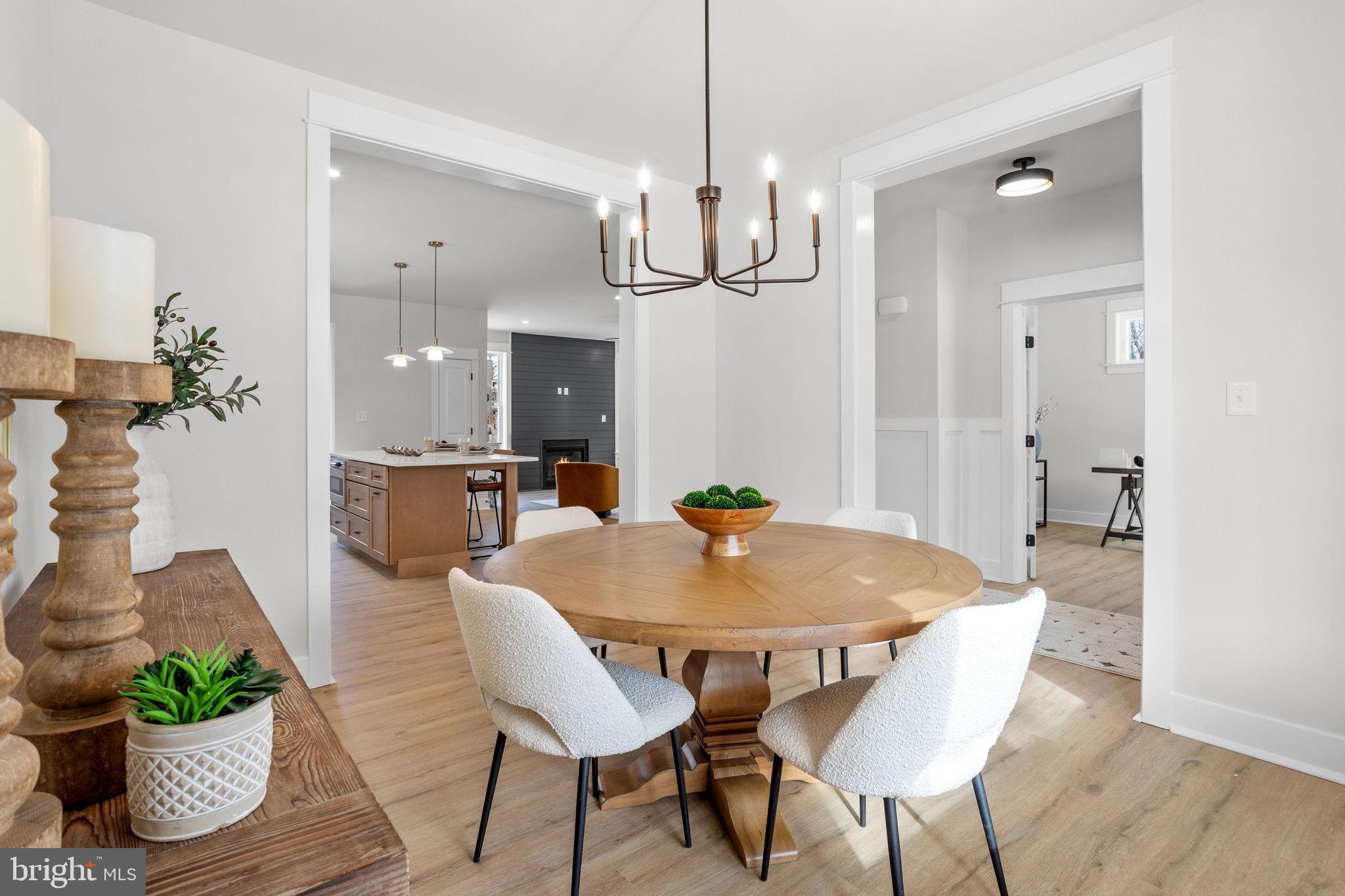 404 Midway Riverton, NJ 08077 - Photo 7 of 20 a view of a dining room with furniture and wooden floor