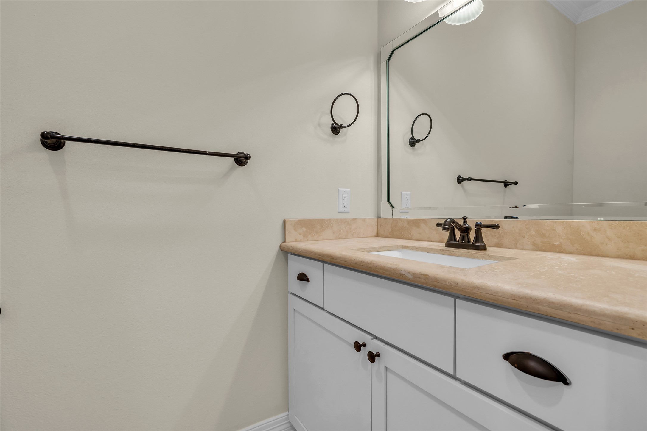 1423 Colorado Street Houston, TX 77007 - Photo 11 of 28 Half bath located on the first floor features modern finishes and a clean, functional design for everyday convenience.