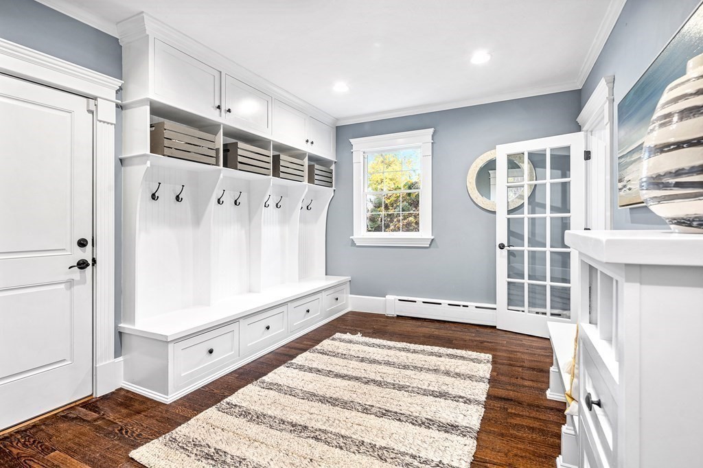 6 Peter Hobart Drive Hingham, MA 02043 - Photo 30 of 32 a view of a bedroom with wooden floor and windows
