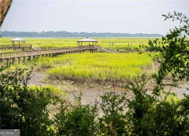 a view of an ocean from a beach