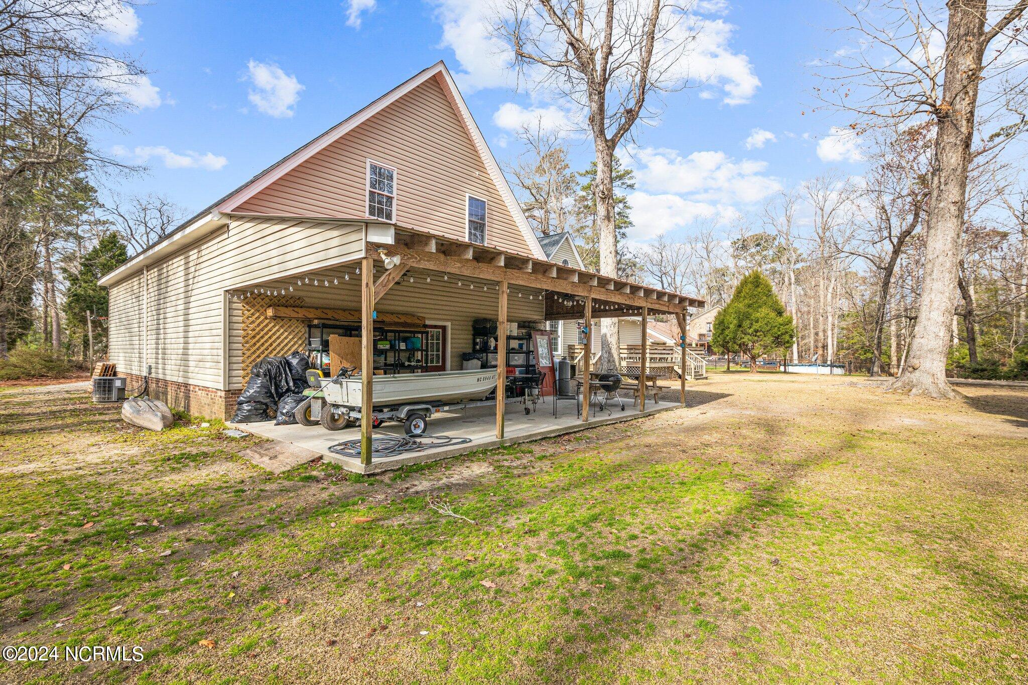571 Sawmill Landing Road Bath, NC 27808 - Photo 60 of 75 Garage and lean-to